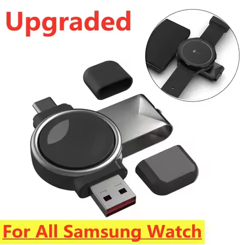 Watch Wireless Charger For Galaxy Watch 4 Charger Type C Fast Charging Dock Station For Samsung Gala
