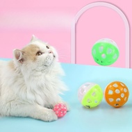 Cat Playing Ball with Bell Inside/Colorful Bell Ball Cat Self Pleasure Toy Cat Bell Ball Toy
