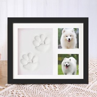 Baby Ink Pad Baby Hand Foot Print diy Photo Frame Pet Hand Foot Print Hollow One Year Old Foot Print