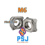 M6 Welding Nut M6 x 1.00 Welding Nut Square Nut/ Square Nut