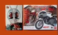 全新行版 Bandai SHF 真骨彫 幪面超人 50th週年版 新1號 + 新旋風號 Masked Rider New No. 1 真骨雕 New Cyclone 假面騎士