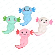 Cind Rubber Axolotl Squishier Toy Medium Squishier Axolotl Squeeze Toy Soft Slow Rising For Children