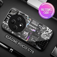 [BSC-72] Softcase Glass Acrylic Glass XIAOMI poco C75 - Case XIAOMI poco C75 - Case Handphone XIAOMI