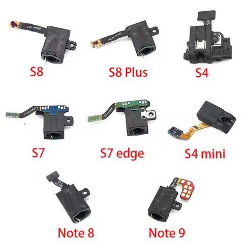 NEW Earphone Headphone Audio Jack Flex Cable Replacement For Samsung S10 S10e S9 S8 Plus S7 S7 edge 