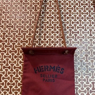 二手正品。Hermes Aline Canvas Bag。新手上架 便宜賣。