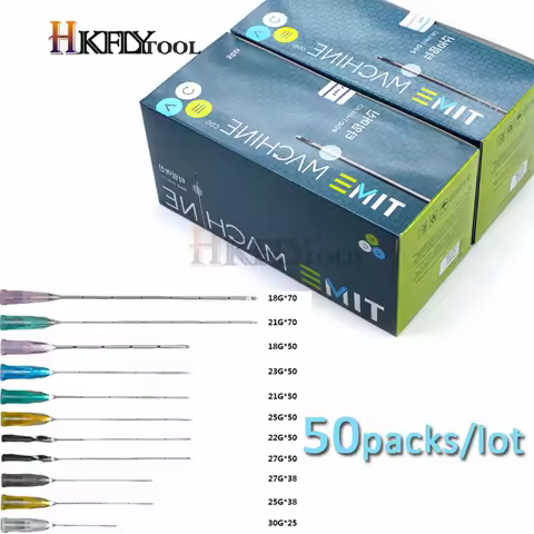 Korea Blunt needle Needle Tips 21G/22G/23G/25G/27G/30G Fine Micro Cannula Plain Ends Notched Endo ne