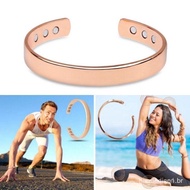 Pure Copper Health Magnetic Treatment Open Cuff Bracelet Acupoint Weight Loss Massage Health Bracele