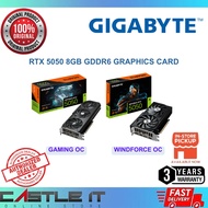 GIGABYTE NVIDIA GeForce RTX 5050 8GB GDDR6 GAMING OC WINDFORCE OC Graphics Card