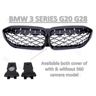 BMW 3 series G20 G28 M340i 330i Diamond Kidney Grilles Meteor Grill