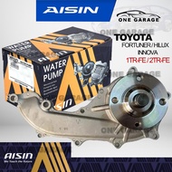 AISIN Water Pump Assembly For TOYOTA FORTUNER / HILUX / INNOVA (1TR-FE, 2TR-FE)