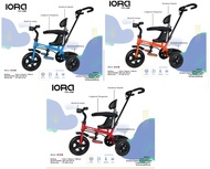 Stroller Sepeda Roda 3 Stoler Lipat Anak Bayi Tricycle Dorong PMB IORA