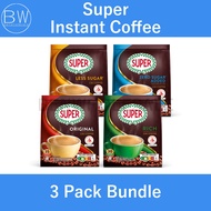 Super Instant Coffee (3 Pack bundle) (Original / Rich / Less Sugar / Zero Sugar)
