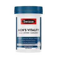 Swisse Ultiboost Men's Vitality (Maca + Oyster + Kangaroo) 120 Tablets (Made in Australia)