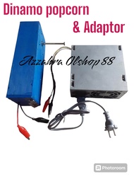dinamo popcorn / adaptor mesin popcorn / dinamo & adaptor