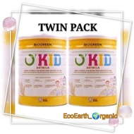 BIOGREEN TWIN PACK O'KID OATMILK 850G X2 EXP:9/2027 BIOGREEN OATMILK