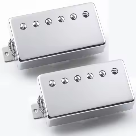 '57 Classic '57 Plus Classic Plus Alnico 2 Magnet Humbuckers Braided Wire Set PAF Pickups Fit Gibson