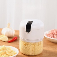 Electric Wireless Garlic Presser – 250ML Large Capacity, One-Button Quick Crusher, Rechargeable Mini