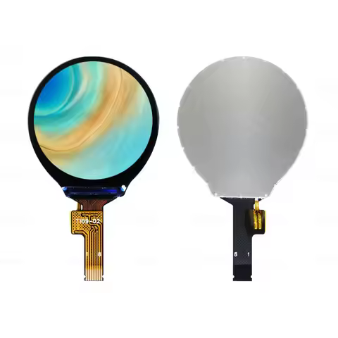 1.09 Inch Round TFT LCD Display 240x240, GC9A01 Driver SPI Color Screen, IPS Ultra Clear Bright Modu