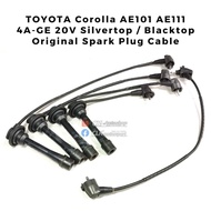 Used Original Spark Plug Cable for Toyota Corolla AE101 AE111 4AGE 20V Silvertop Blacktop Engine