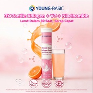9YOUNG-BASIC Vitamin C And Collagen Protein Effervescent Potent Immune Support VIT C with Collagen S