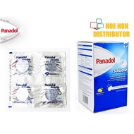 Panadol Water Soluble Paracetamol Headache Fever Migraine Cold Flu Toothache Osteo Pain Relief Relieve 4 Tablets