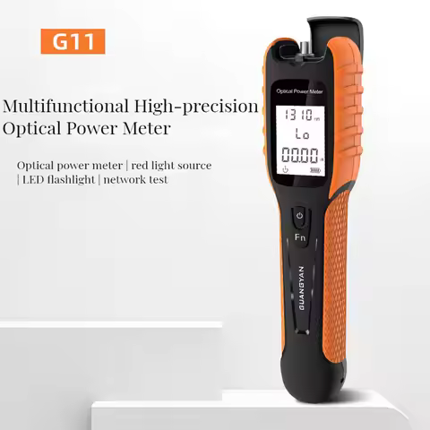 High Precision Battery New G11 Optical Power Meter High Precision Rechargeable Battery Fiber Optic P