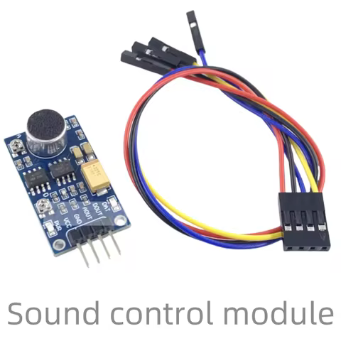 1Pcs Sound control module 3.3V to 5.3V Sound detection module LM386 is compatible with Arduinoin sto