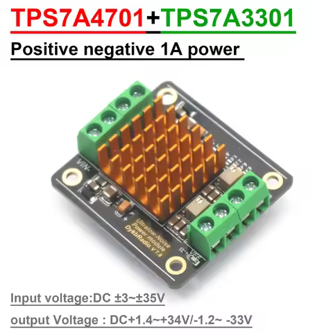 TPS7A4701 +TPS7A3301 RF Linear Power Supply Module Voltage Regulator DC-DC 3V 5V 12V 15V 19V 24V CAR