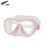 Kính lặn mặt nạ lặn TUO cho bé từ 4 tuổi POPO MK5 kính cường lực độ phân giải cao ngăn nước 100%