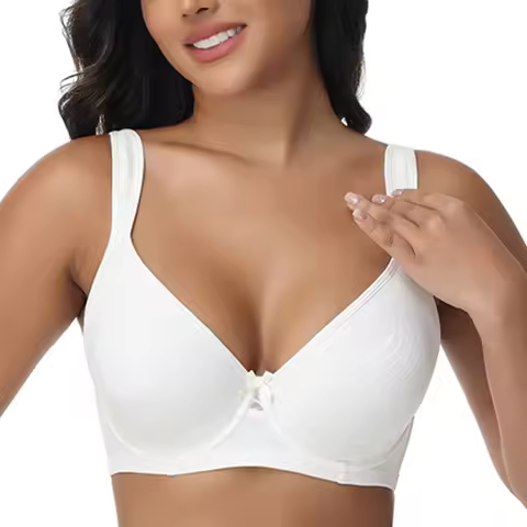 Plus Size Women's Lace Minimizer Bra Non-Padded Underwire Lifting Support Lingerie in C to DDD/E Cup
