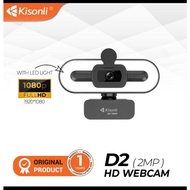 KISONLI D2 2 MP Webcam - High Resolution, Practical Design