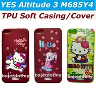 YES Altitude 3 M685Y4 YES 3 M685 fancy case fashion casing corak karton soft cartoon back TPU cover cikgu B40 sarung fon