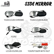 YAMAHA SIDE MIRROR Y110 LC135 Y125Z W125 EX5 LC135 ES SRL115 Y15ZR Y16ZR WITH NUT