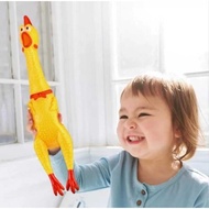 Sound SQUEEZING Chicken TOY / CUTE CHIKEN SQUEEZING TOY / Shrilling Chicken Squeaky Squeeze Chicken 