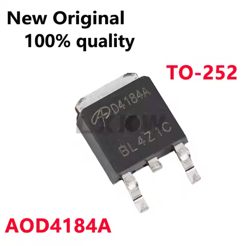 10-50/PCS New Original D4184A AOD4184A TO-252 N-channel Field-effect transistor In Stock