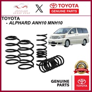 TOYOTA ALPHARD ANH10 MNH10 COIL SPRING ORIGINAL STANDARD SPRING TOYOTA GENUINE PARTS