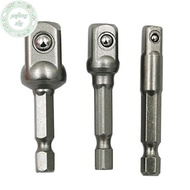 PUSKY 3 Pcs Drill Soet Adapter Impact Drill Extension Drill Bits Bar Soet Adapter 1/4 3/8 1/2 Size H