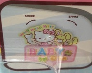hello kitty 吉蒂貓 "BABY IN CAR" 動感汽車玻璃貼帶吸盤，CAR WINDOW MESSAGE WITH SUCTION CUP