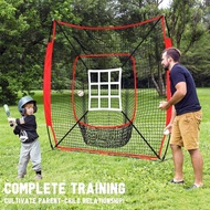  ❤️‍🔥Baseball Softball Practice Net 7ft X7ft  2.1M Belt Batting Area Catching Training Jaring Latiha