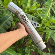 Kou Super OPEN CANISTER 51MM INLET TUBE TYPE CANISTER ONLY Daeng sai4 Nlk exhaust muffler pipe Aun