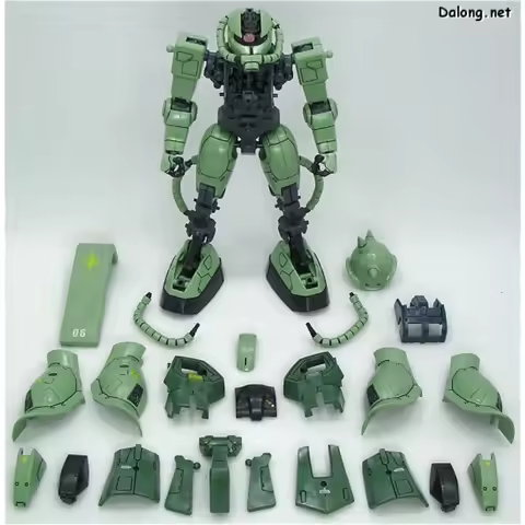 Bandai MG 1/100 Zaku II MS‑06F Ver.2.0 / One Year War Setting Color / Clear Color Ver / MS‑06J White