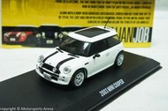 【超值特價】1:43 Greenlight Mini Cooper S 2003  The Italian Job 白