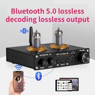 PJ.MIAOLAI A9 6K4 Vacuum Bile Tube Preamplifier AMP AUX Bluetooth 5.0 USB RCA HIFI Stereo Mini Headp