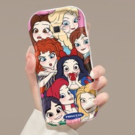 Hp Case Samsung Galaxy J7 Prime J2 Prime J7 Prime 2 Case Casing Cute Fairy Tale Style Princess Pattern Softcase Side Wave Border Protection Phone Case