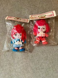 Raggedy Ann and andy 公仔