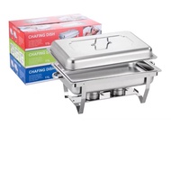 Buffet Container Buffet Square Chafing Dish Stainless Steel Divider Buffet Container/