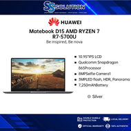HUAWEI MateBook D15 R7 | AMD Ryzen 7 5700U | 8GB RAM 512GB SSD | 15.6" FHD | AMD Radeon | Windows11 
