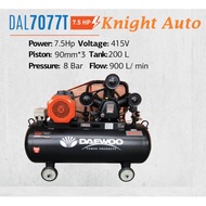 Daewoo DAL7077T Air Compressor 7.5hp 8 bar 200L ID33964