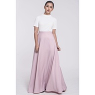 SOONARU Flare Skirt - Cloud Pink