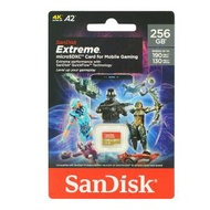 SanDisk - 256GB Extreme UHS-I micro SDXC 記憶卡 190MB/s (SDSQXAA-256G-GN6GN)